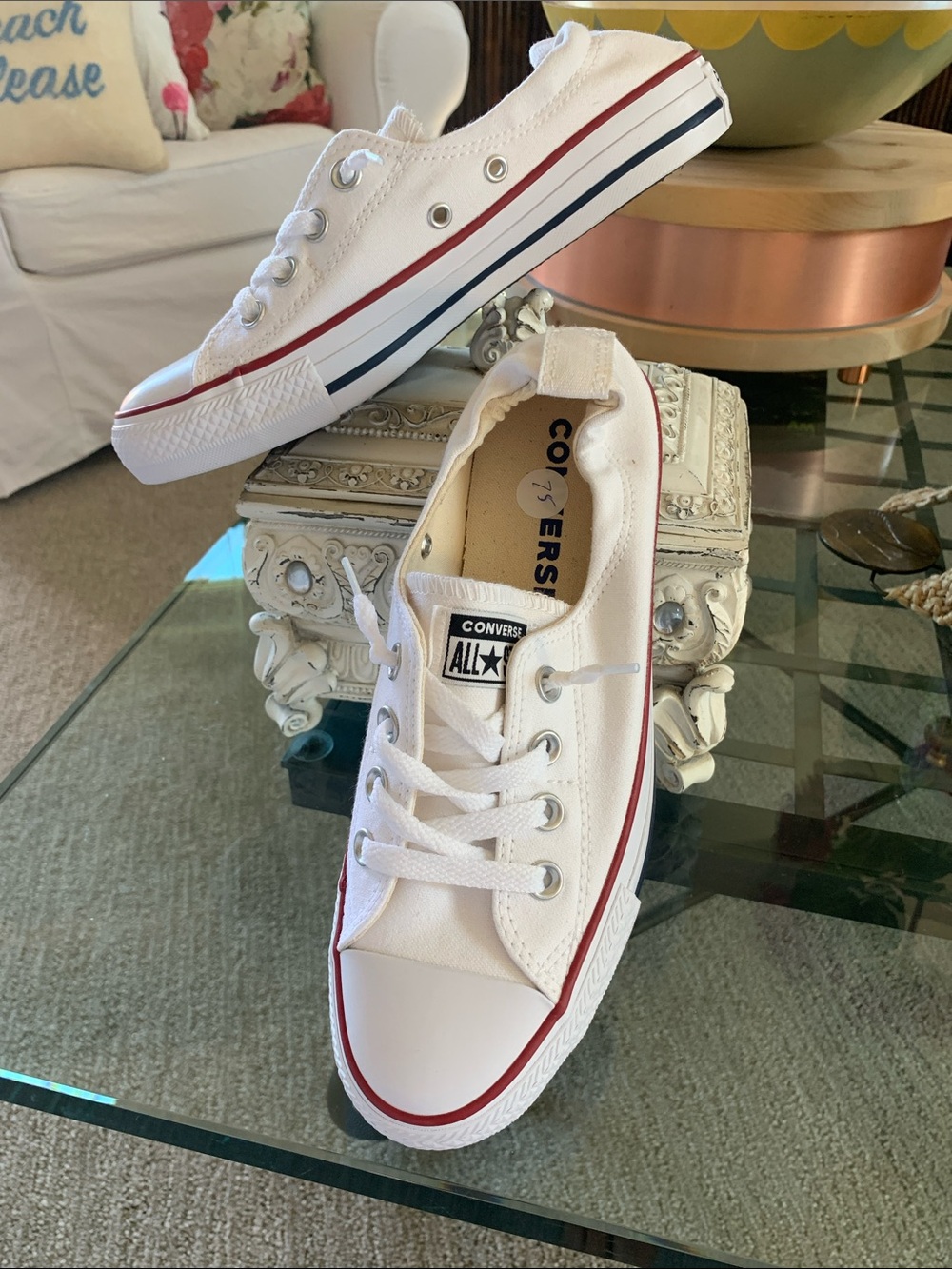 NEW Chuck Taylor All Star Shoreline Slip-On Low Top Sneaker Size 7.5